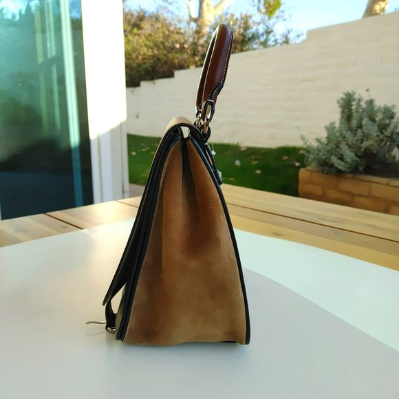 NWT JW ANDERSON Disc Leather Top Handle Satchel - Picture 10 of 16